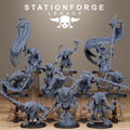 Rotfang Plague Bearers from StationForgeLegacy/10 Miniatures +Gratis Bases