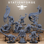 Rotfang Plague Bearers from StationForgeLegacy/10 Miniatures +Gratis Bases