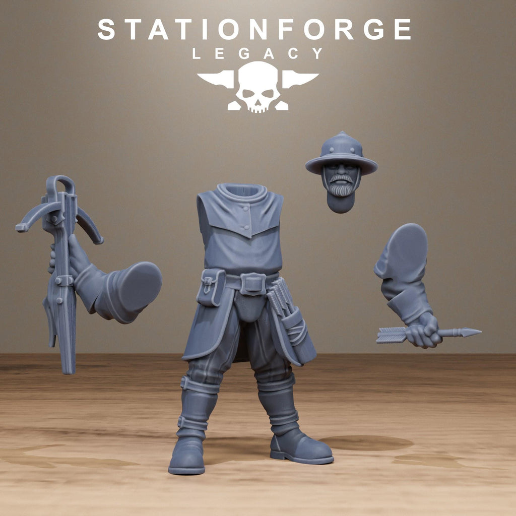 Thorncrest Hunters from StationForgeLegacy/10 Miniatures +Gratis Bases
