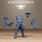 Thorncrest Hunters from StationForgeLegacy/10 Miniatures +Gratis Bases