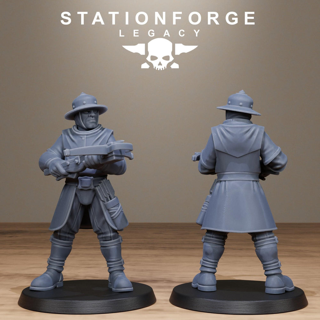 Thorncrest Hunters from StationForgeLegacy/10 Miniatures +Gratis Bases
