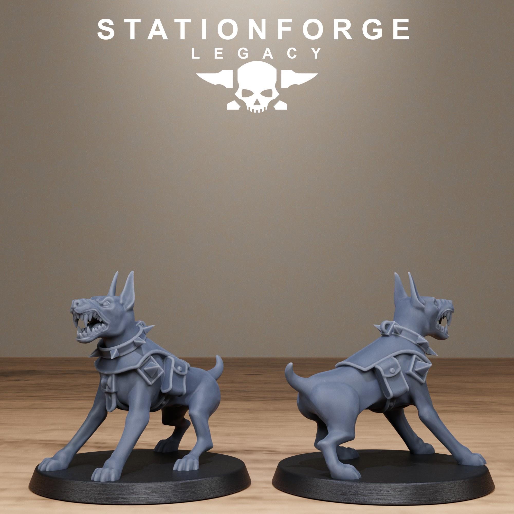 Thorncrest Hunters from StationForgeLegacy/10 Miniatures +Gratis Bases