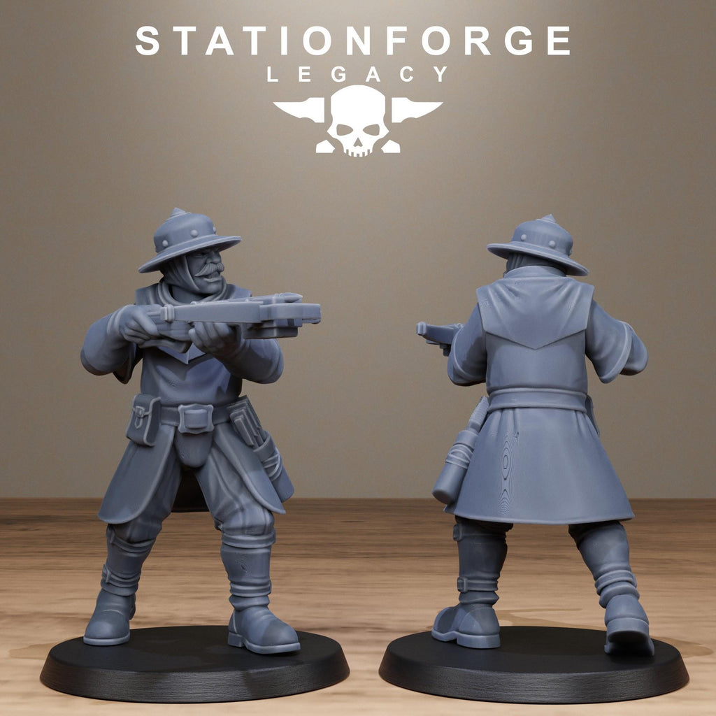 Thorncrest Hunters from StationForgeLegacy/10 Miniatures +Gratis Bases
