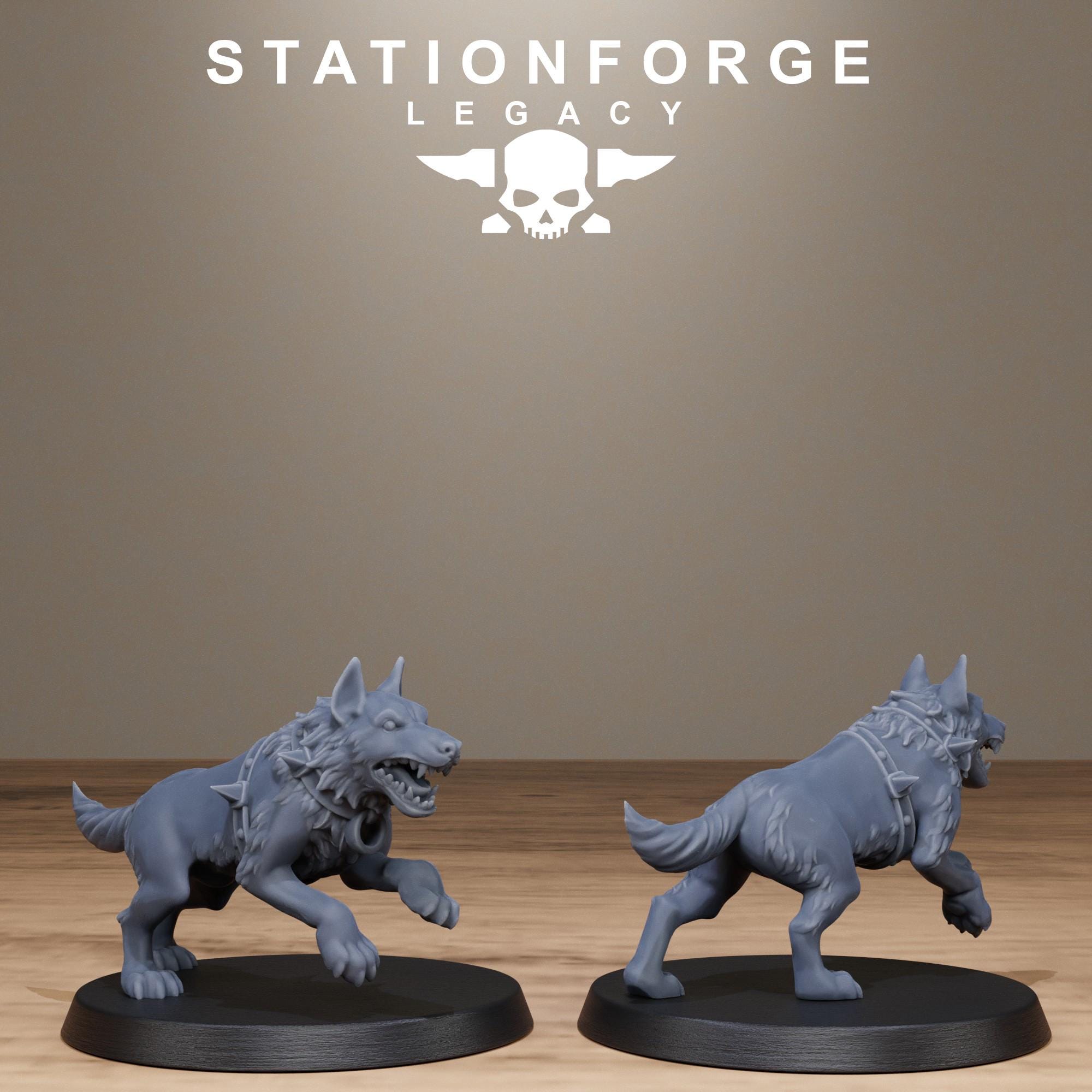 Thorncrest Hunters from StationForgeLegacy/10 Miniatures +Gratis Bases