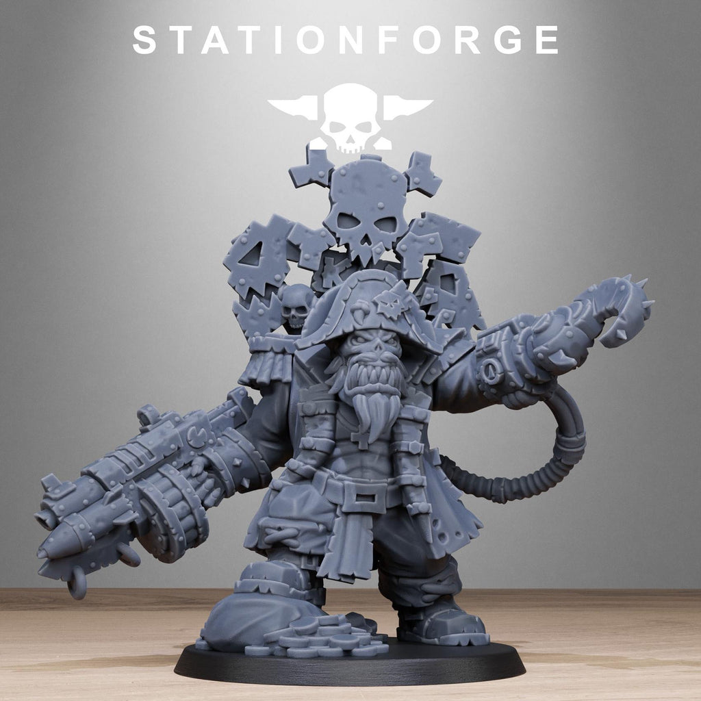 Orkaz_Pirate from StationForge/Wargame Miniature+ Gratis Base