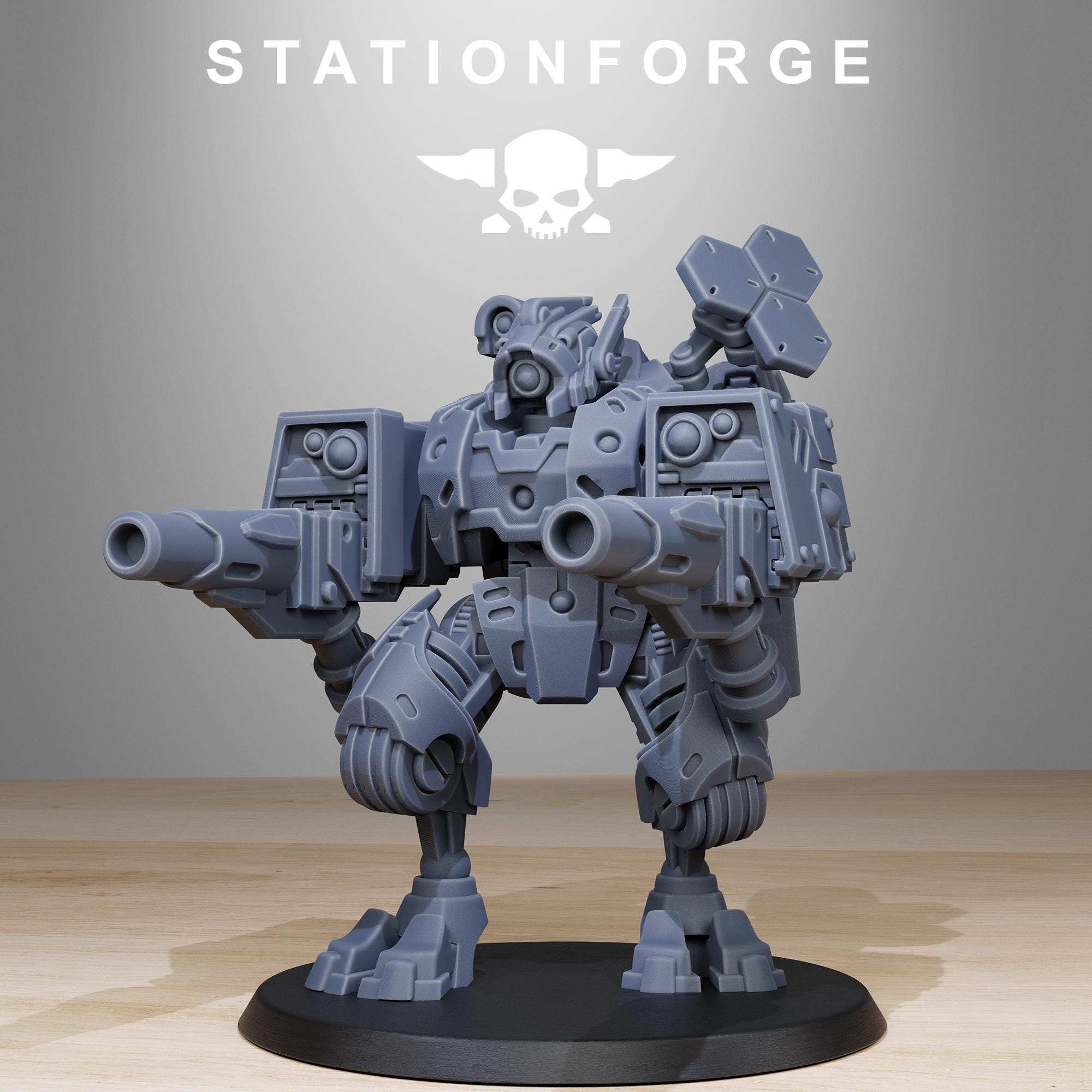 Tarion Strike Mechs Mk1 Builder Kit/full set for 3 Mechs from StationForge/Wargame Miniature+ Gratis Bases