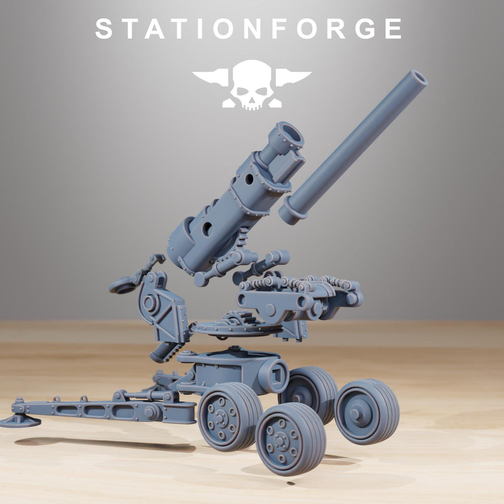 GrimGuard Heavy Artillery from StationForge/Miniature +Gratis Base