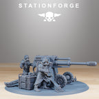 GrimGuard Battle Weapons from StationForge/Miniature +Gratis Base