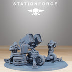 GrimGuard Battle Weapons from StationForge/Miniature +Gratis Base
