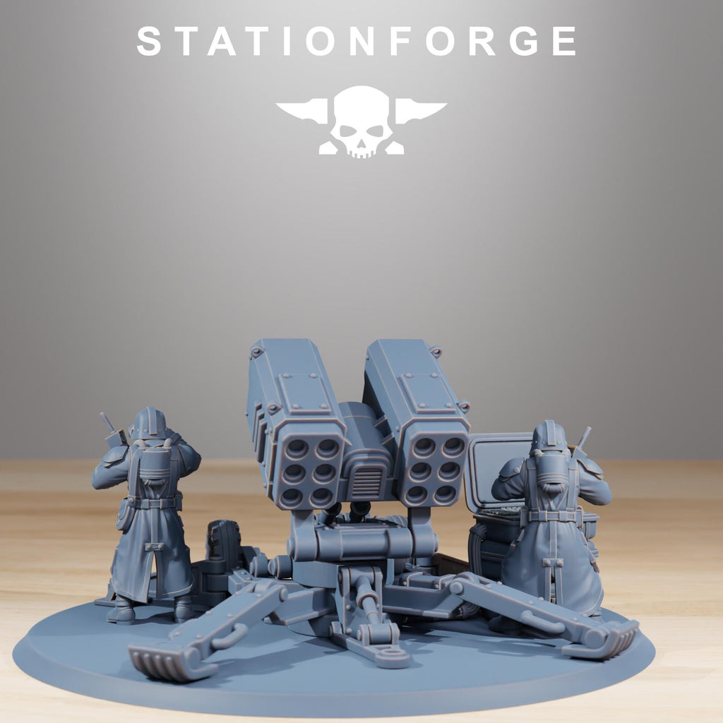 GrimGuard Battle Weapons from StationForge/Miniature +Gratis Base