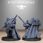 Socratis Snipers from StationForge/10 Tabletop Miniatures +Gratis Bases