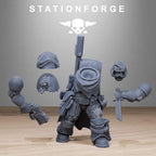 Socratis Snipers from StationForge/10 Tabletop Miniatures +Gratis Bases