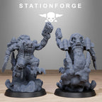 Orkaz Flyers from StationForge/10 Tabletop Miniatures +Gratis Bases