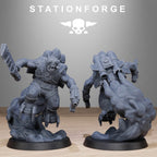 Orkaz Flyers from StationForge/10 Tabletop Miniatures +Gratis Bases
