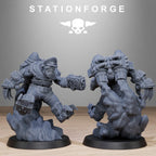 Orkaz Flyers from StationForge/10 Tabletop Miniatures +Gratis Bases