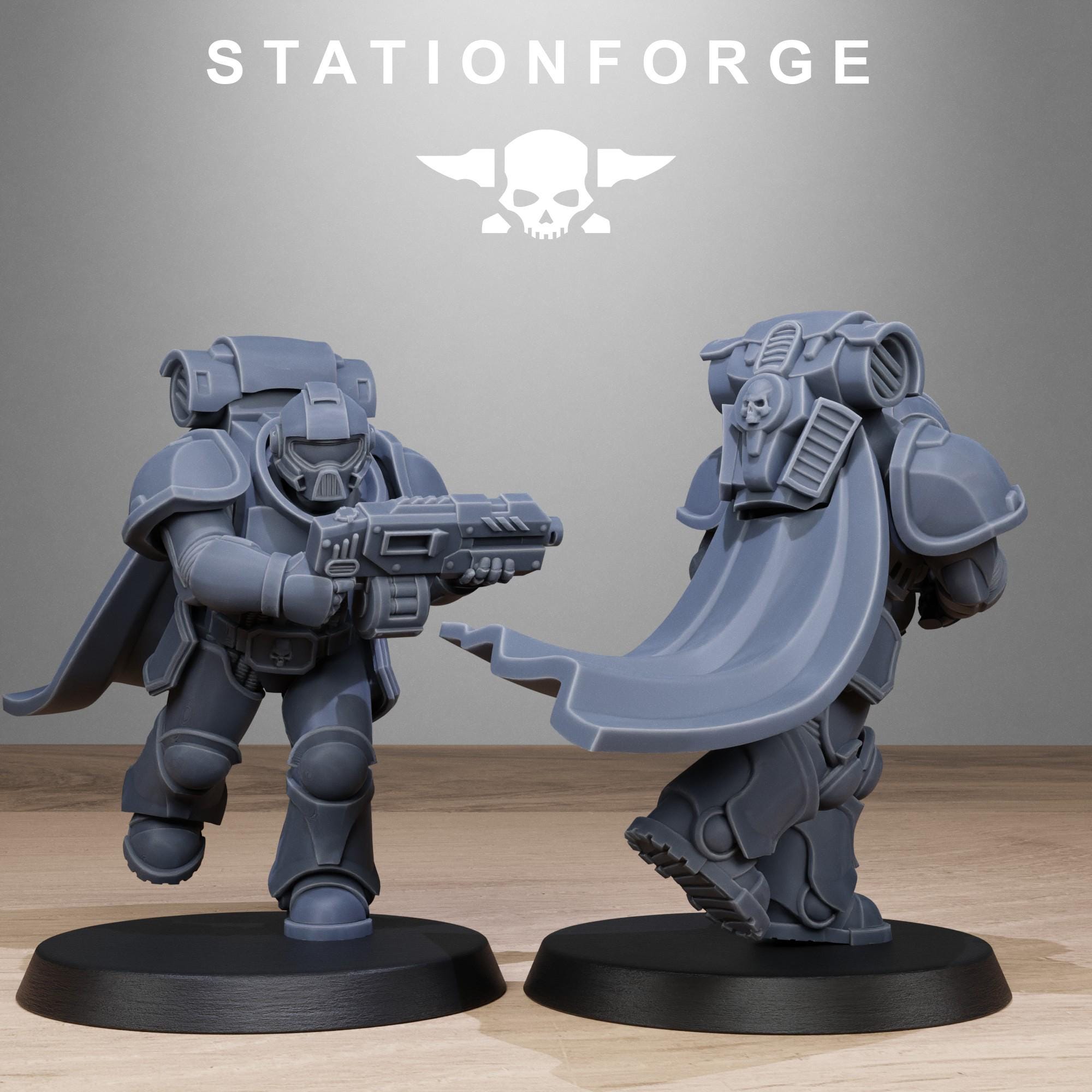Socratis Brutes from StationForge/10 Tabletop Miniatures +Gratis Bases