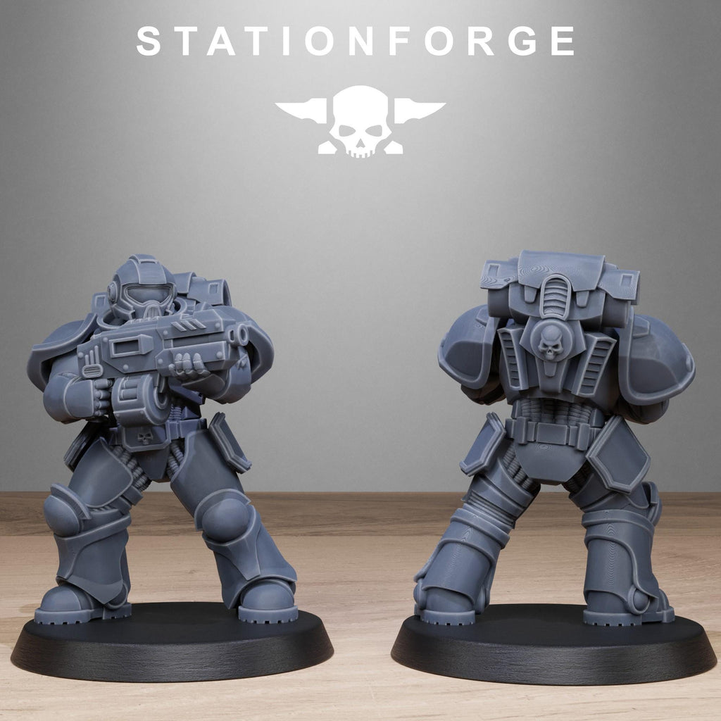 Socratis Brutes from StationForge/10 Tabletop Miniatures +Gratis Bases