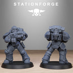 Socratis Brutes from StationForge/10 Tabletop Miniatures +Gratis Bases
