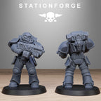 Socratis Brutes from StationForge/10 Tabletop Miniatures +Gratis Bases