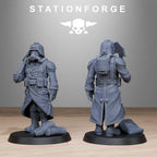 GrimGuard Chill Squad from StationForge/10 Tabletop Miniatures +Gratis Bases