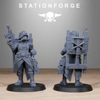 GrimGuard Sisters from StationForge/10 Wargame Miniatures +Gratis Bases