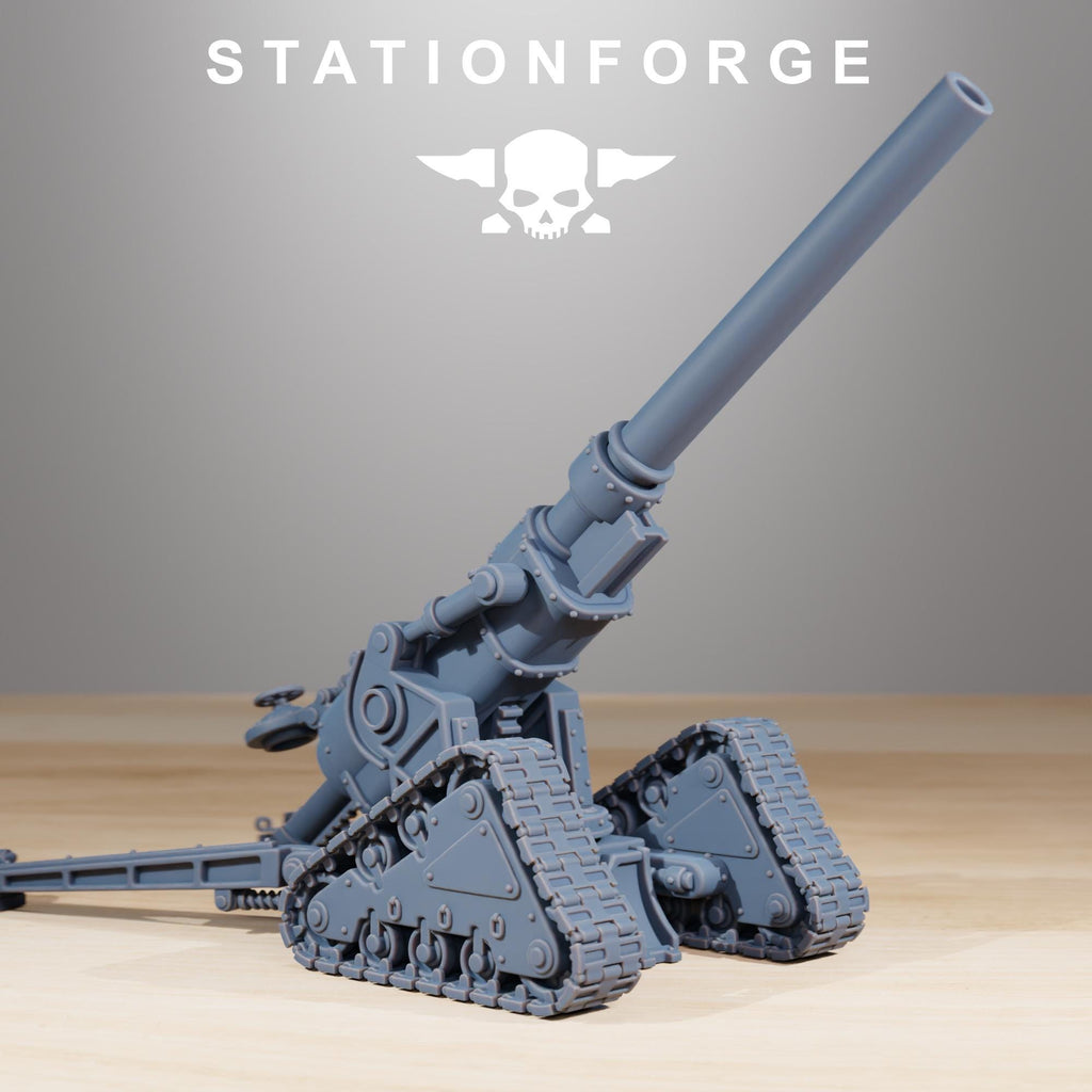 GrimGuard Heavy Artillery from StationForge/Miniature +Gratis Base