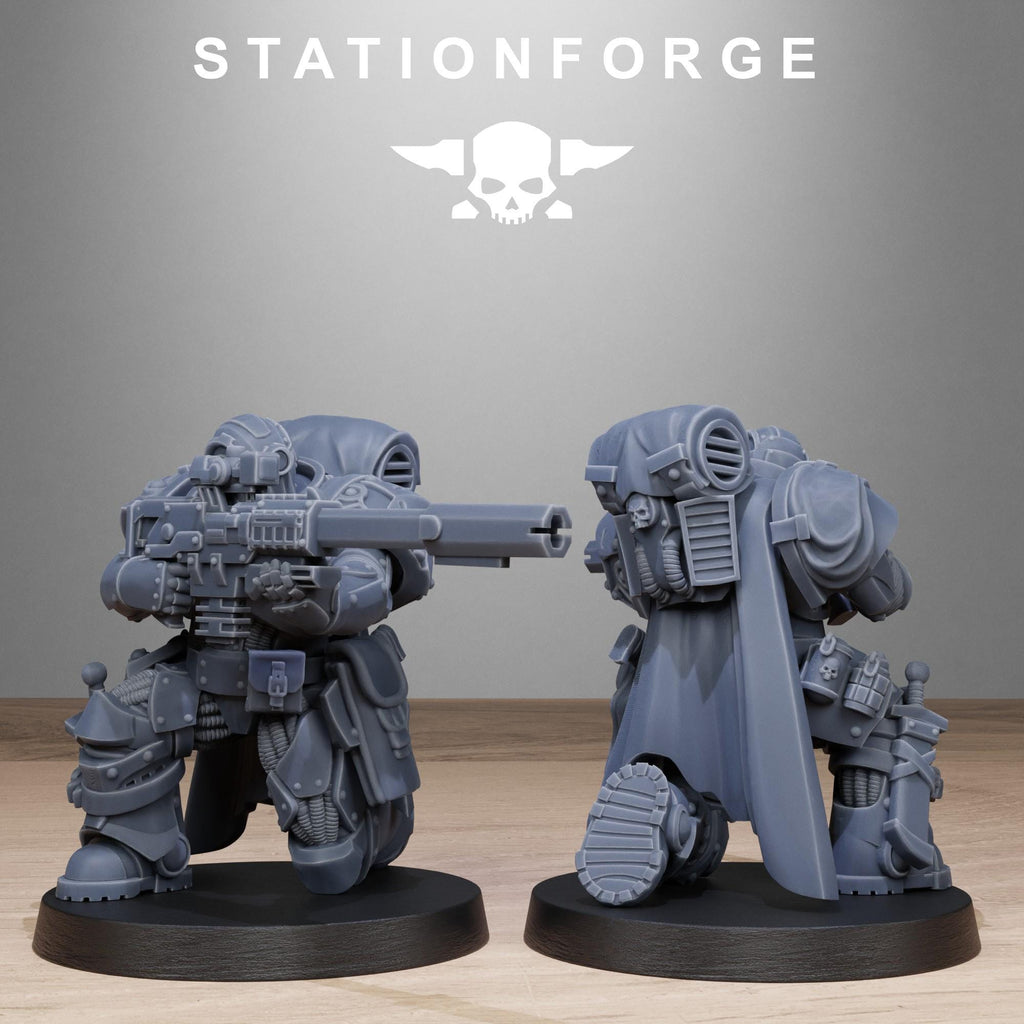 Socratis Snipers from StationForge/10 Tabletop Miniatures +Gratis Bases