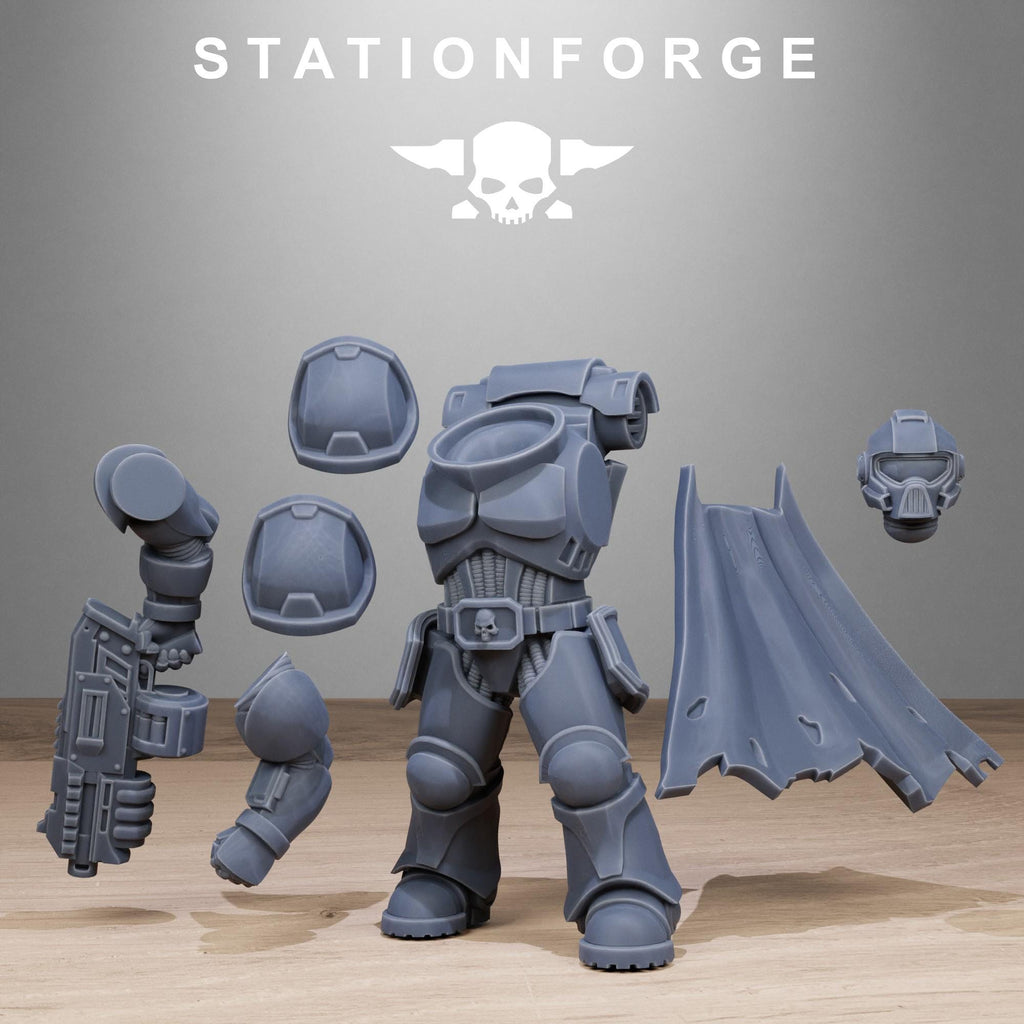 Socratis Brutes from StationForge/10 Tabletop Miniatures +Gratis Bases