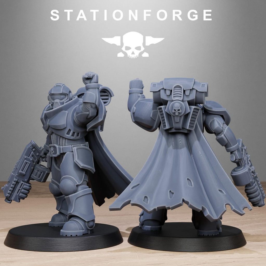 Socratis Brutes from StationForge/10 Tabletop Miniatures +Gratis Bases