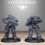 Socratis Brutes from StationForge/10 Tabletop Miniatures +Gratis Bases