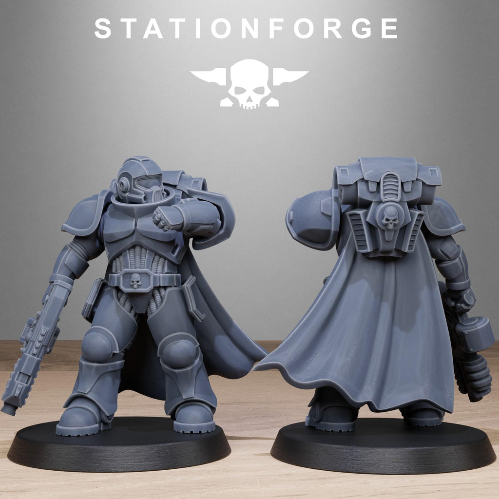Socratis Brutes from StationForge/10 Tabletop Miniatures +Gratis Bases