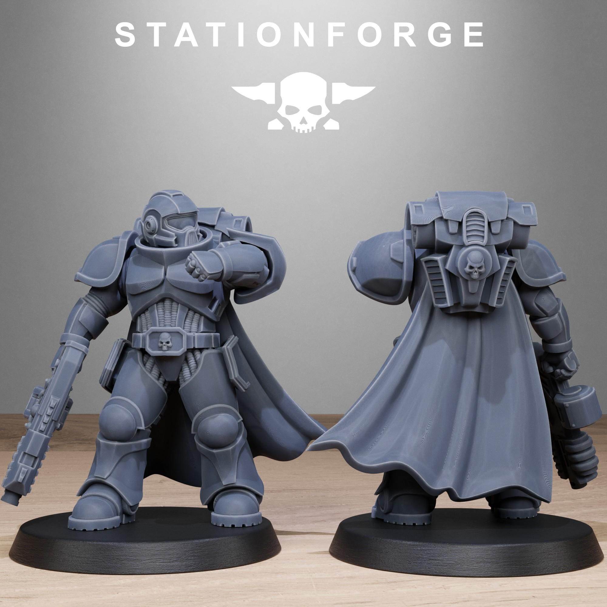 Socratis Brutes from StationForge/10 Tabletop Miniatures +Gratis Bases