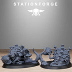 Xenarid Crawlers 1 from StationForge/10 Wargame Miniatures +Gratis Bases