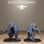 Bogkin Spearmen from StationForgeLegacy/10 Miniatures +Gratis Bases