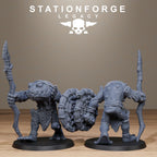 Bogkin Spearmen from StationForgeLegacy/10 Miniatures +Gratis Bases