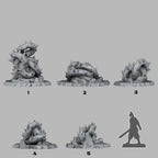 Giant brambles from Fantastic Plants And Rocks /5 Miniatures