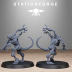Raticus Technoclaw von StationForge/Wargame Miniaturen, 10 Figuren +Bases