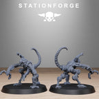 Raticus Technoclaw von StationForge/Wargame Miniaturen, 10 Figuren +Bases