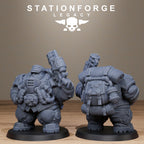 Ironvale Gearholders Infantry from StationForgeLegacy/10 Miniatures +Gratis Bases