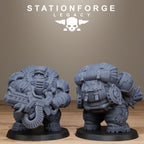 Ironvale Gearholders Infantry from StationForgeLegacy/10 Miniatures +Gratis Bases