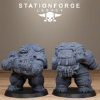 Ironvale Gearholders Infantry from StationForgeLegacy/10 Miniatures +Gratis Bases