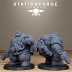 Ironvale Gearholders Infantry from StationForgeLegacy/10 Miniatures +Gratis Bases