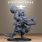 Rotfang Bell Rat from StationForgeLegacy/Miniature +Gratis Base