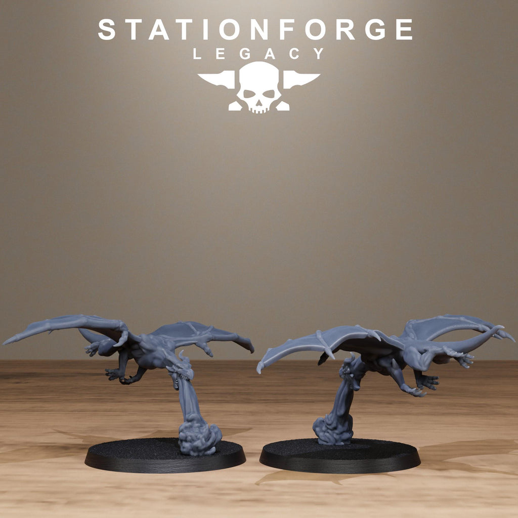 Solaris Dragon Squad from StationForgeLegacy/10 Miniatures +Gratis Bases