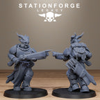 Solaris Dragon Squad from StationForgeLegacy/10 Miniatures +Gratis Bases