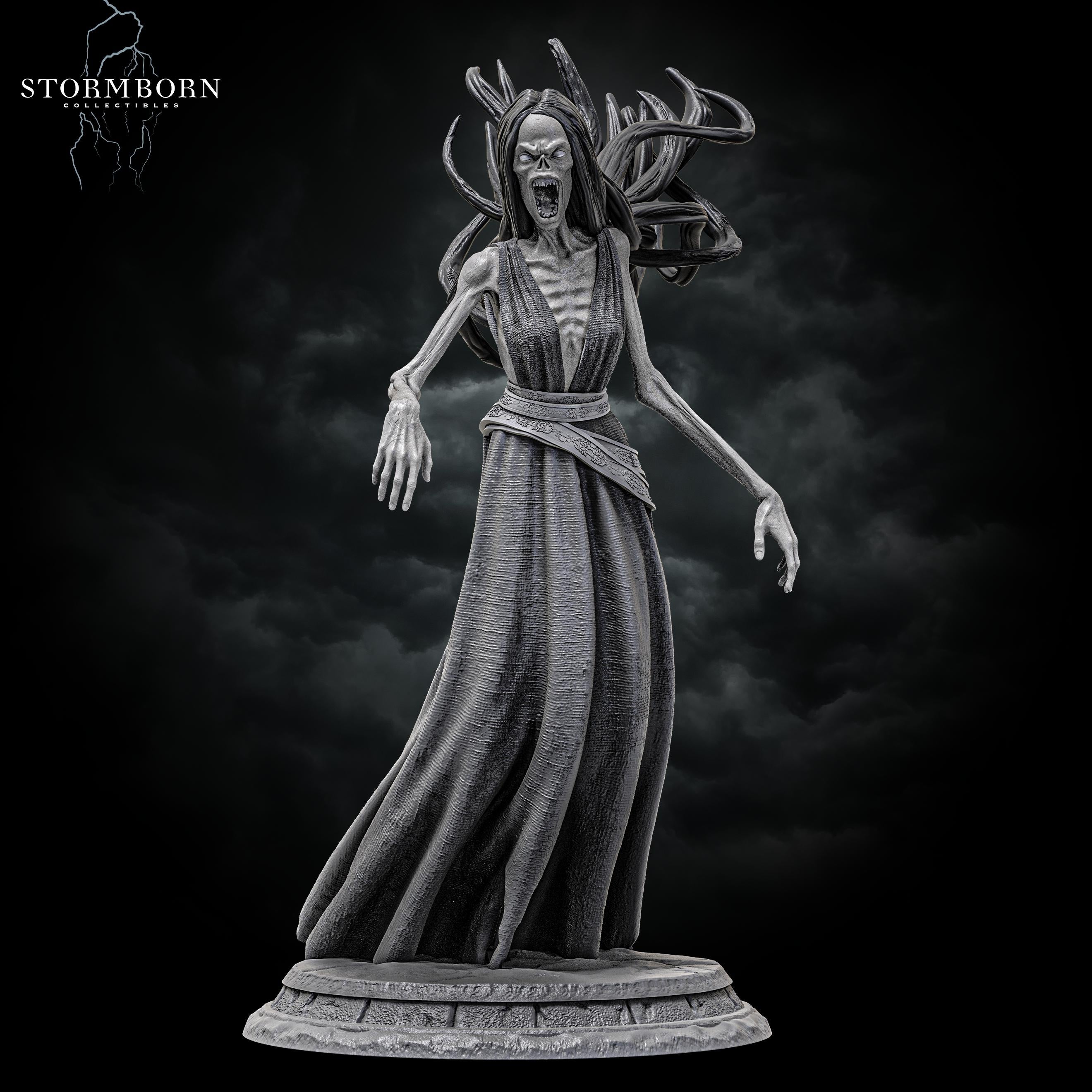 Banshee from Stormborn Collectibles, Wargame Miniature+ Gratis Base