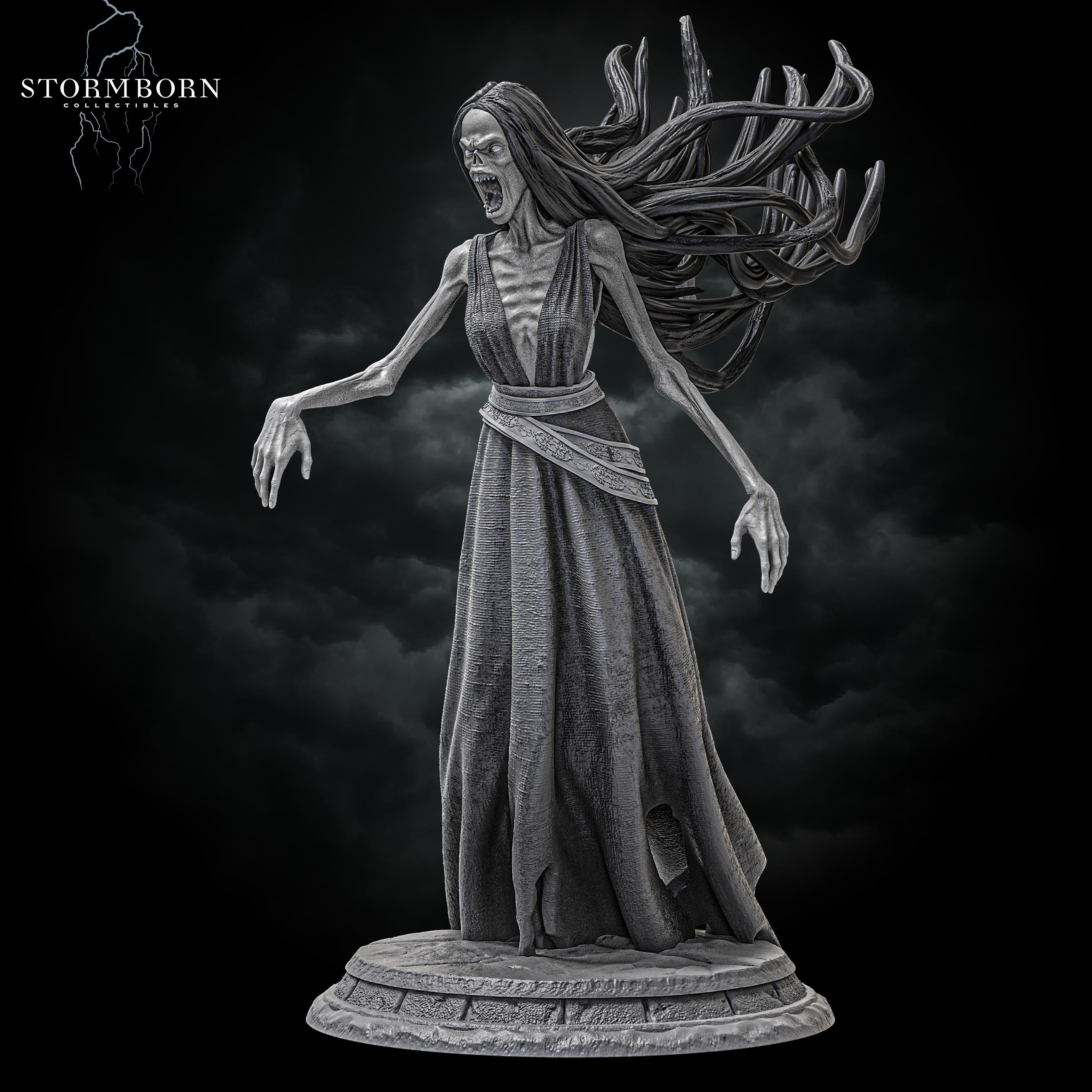 Banshee from Stormborn Collectibles, Wargame Miniature+ Gratis Base