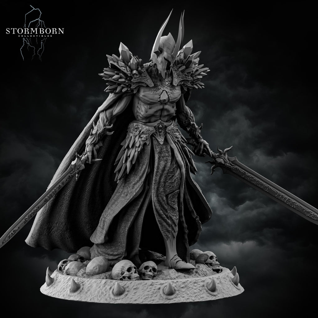 Malakar, Lord of the Death Realm from Stormborn Collectibles, Wargame Miniature+ Gratis Base