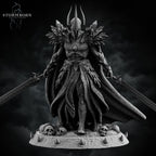 Malakar, Lord of the Death Realm from Stormborn Collectibles, Wargame Miniature+ Gratis Base