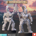Female Orc Bucaneer from Across the Realms, Wargame Miniature+ Gratis Base